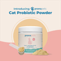 Prana Pets Cat Probiotic Powder for Digestive and Immune Health