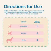 Thumbnail for Mobility & Coat Care Chews for Dogs - 60 Ct